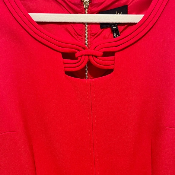 Red Sheath Dress - Picture 4 of 4